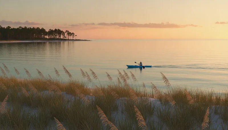 Alabama landscape, backdrop for the Paddling Hubs Gulf Shores directory