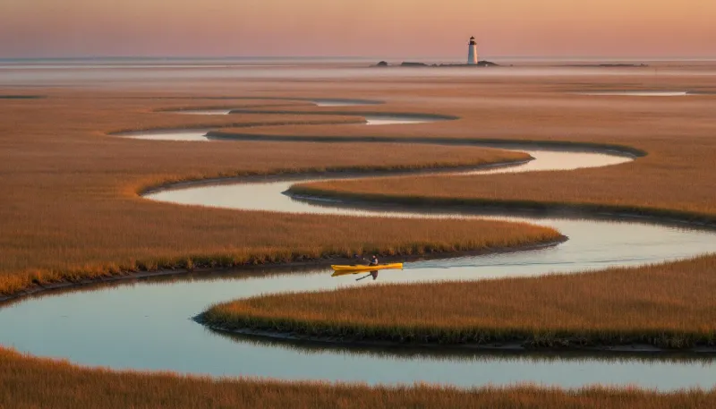 Delaware landscape, backdrop for the Paddling Hubs Ocean View directory