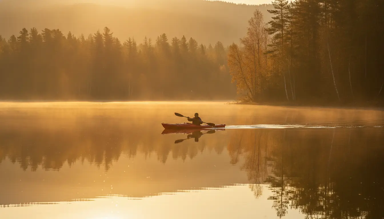 Kayaking: Recreational flatwater kayaking: lakes, calm rivers, and bays for paddlers of every level.