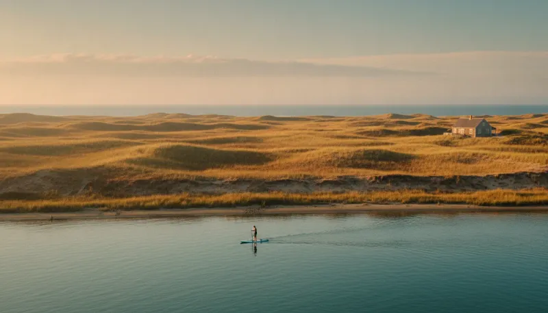 Massachusetts paddling scene. Backdrop for the Paddling Hubs Massachusetts outfitter directory