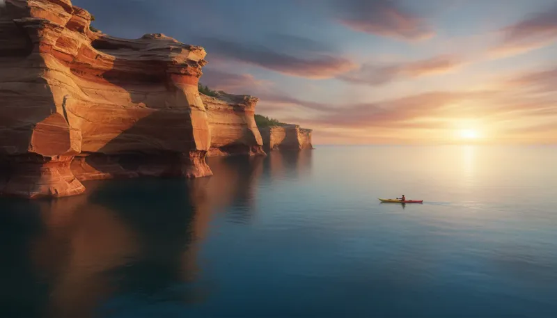 Michigan landscape, backdrop for the Paddling Hubs Ann Arbor directory