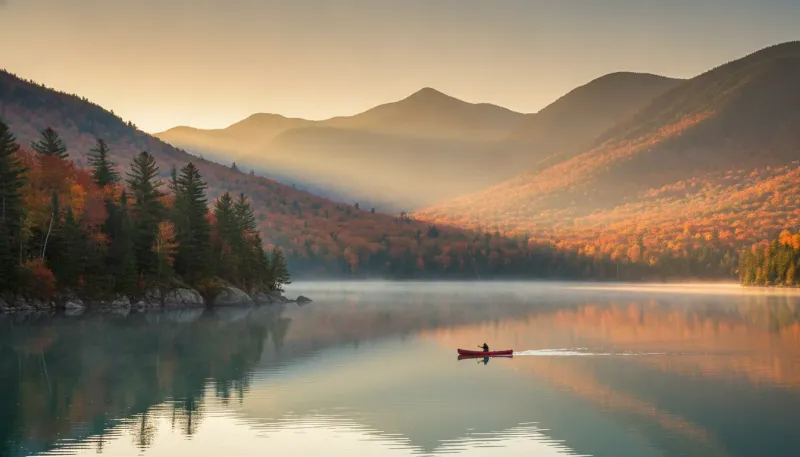 New York paddling scene. Backdrop for the Paddling Hubs New York outfitter directory