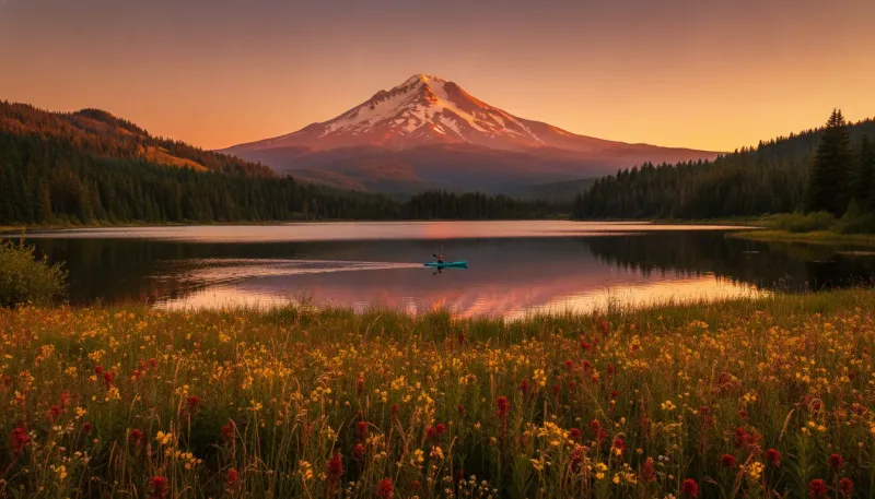 Oregon landscape, backdrop for the Paddling Hubs Bend directory