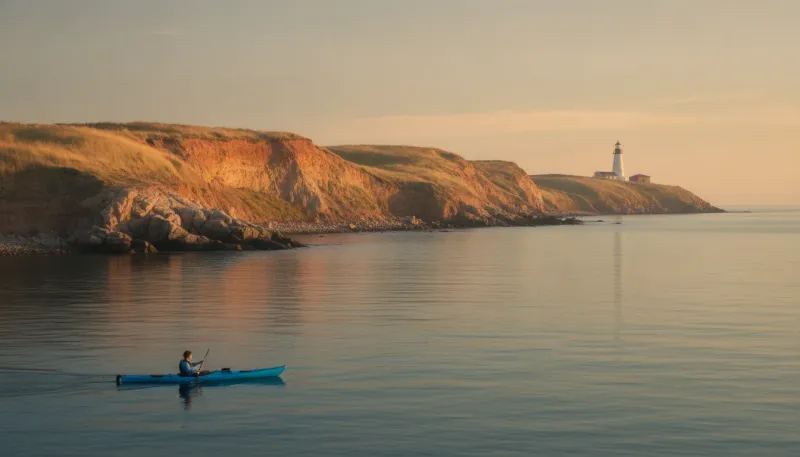 Rhode Island paddling scene. Backdrop for the Paddling Hubs Rhode Island outfitter directory