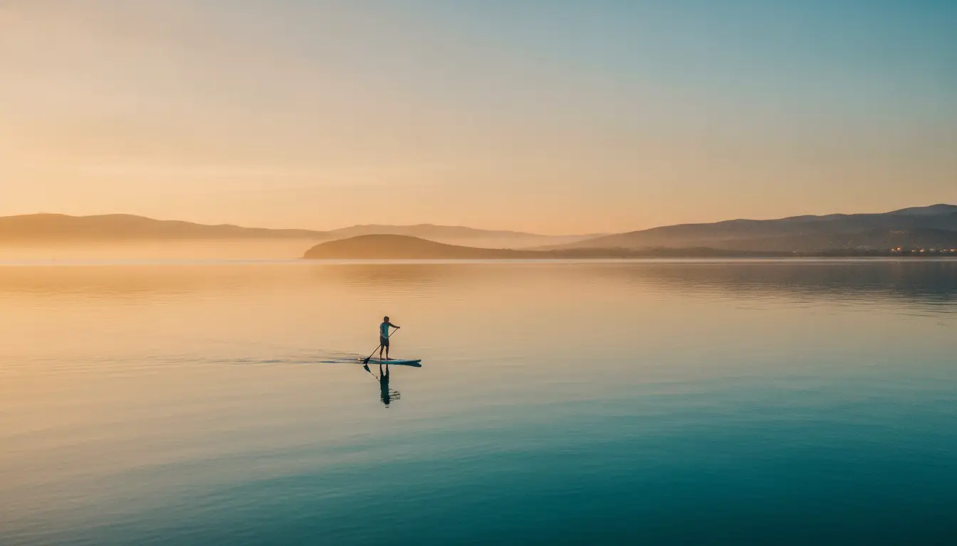 Paddleboarding (SUP): Stand-up paddleboarding: flatwater cruising, SUP yoga, and coastal touring on the board.