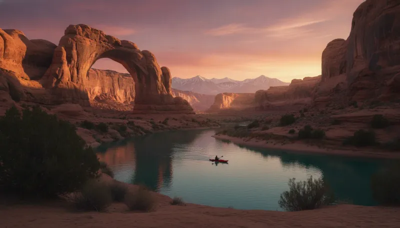 Utah landscape, backdrop for the Paddling Hubs Henefer directory